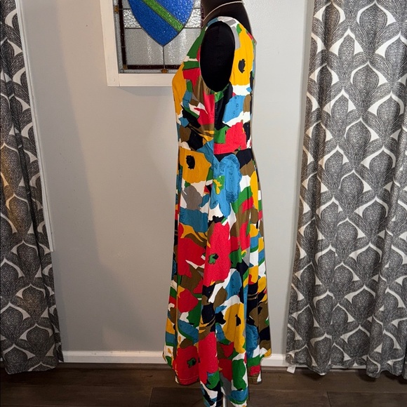 Emily & Fin Margot Midi Dress SZ Large - Picture 4 of 8